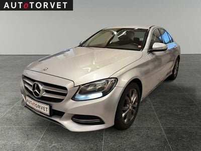 Sølvmetal Brugt 2014 Mercedes C220 Sedan | 159.700 kr. (Lidt for dyr)