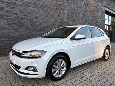 Pure hvid Brugt 2020 VW Polo Highline Hatchback | 169.900 kr. (Fair pris)
