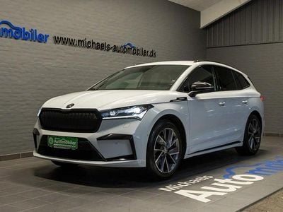 Hvidmetal Brugt 2022 Skoda Enyaq iV SportLine SUV | 264.900 kr. (Lidt for dyr)