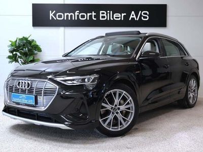 Sortmetal Brugt 2022 Audi e-tron S-Line SUV | 399.900 kr. (God pris)