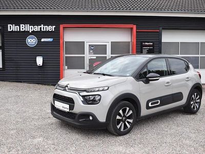 Grå Brugt 2021 Citroën C3 PureTech Hatchback | 92.500 kr. (Fair pris)