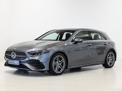 Farve: gråmetal Brugt 2024 Mercedes A200 AMG | 379.900 kr. (God pris)