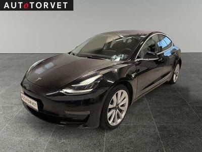 Sort Brugt 2019 Tesla Model 3 Long Range Sedan | 147.700 kr. (Fair pris)