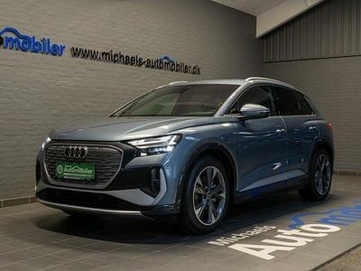 Blåmetal Brugt 2022 Audi Q4 e-tron S-Line SUV | 324.900 kr. (Lidt for dyr)