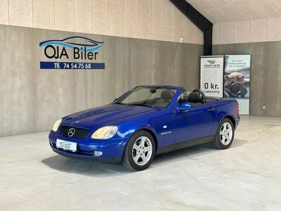 Blå Brugt 1999 Mercedes SLK230 Cabriolet | 149.900 kr. (Dyr)