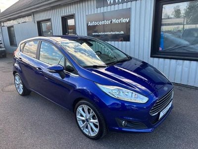 Mørkblåmetal Brugt 2014 Ford Fiesta Titanium X Hatchback | 49.900 kr. (God pris)