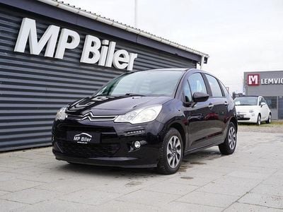 Sort Brugt 2015 Citroën C3 PureTech Hatchback | 54.900 kr. (Fair pris)