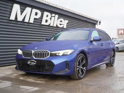 Mørkblåmetal Brugt 2024 BMW 320e M Sport Stationcar | 349.700 kr.