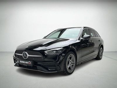 Sortmetal Brugt 2022 Mercedes C300e AMG line Stationcar | 409.900 kr. (God pris)
