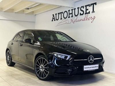 Sort Brugt 2021 Mercedes A250 AMG line Sedan | 319.900 kr. (Lidt for dyr)