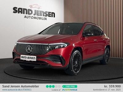 Rødmetal Brugt 2024 Mercedes EQA300 AMG line SUV | 359.900 kr. (Fair pris)