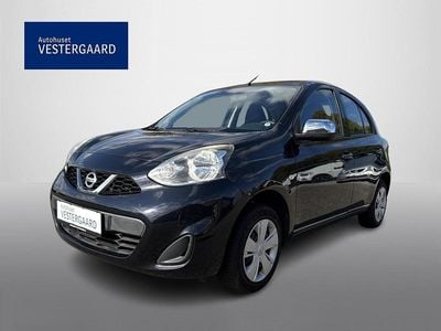 Sort Brugt 2016 Nissan Micra Visia Hatchback | 54.600 kr. (Lidt for dyr)