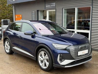 Blåmetal Brugt 2021 Audi Q4 e-tron S-Line SUV | 219.900 kr. (Super pris)