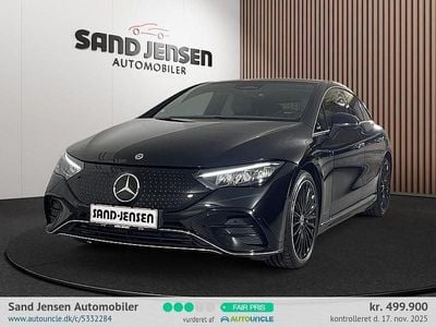 Sortmetal Brugt 2024 Mercedes EQE350 AMG line Sedan | 499.900 kr. (Fair pris)