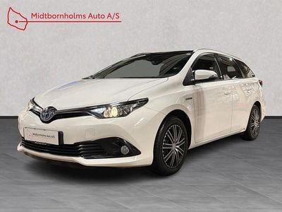 Brugt Toyota Auris Touring Sports PURE 136 HK (100 kW) 2016 Pure white Stationcar