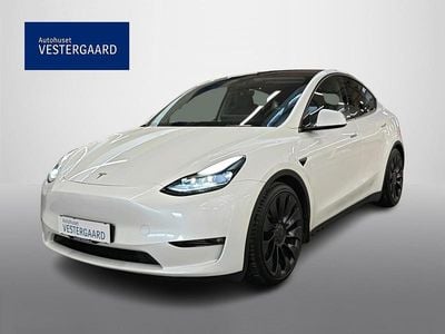 Brugt Tesla Model Y Performance 392 kW (534 HK) 2023 Hvid SUV