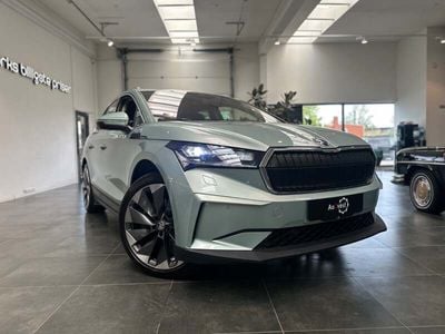 Sølvmetal Brugt 2021 Skoda Enyaq iV Suite SUV | 267.799 kr. (Fair pris)