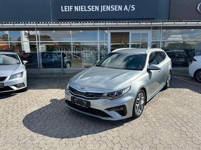 Sølvmetal Brugt 2019 Kia Optima Hybrid Sedan | 154.900 kr. (Fair pris)