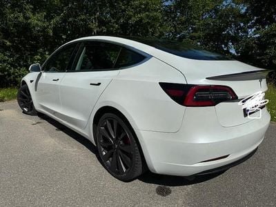 Brugt Tesla Model 3 Performance 377 kW (513 HK) 2020 Hvid Sedan