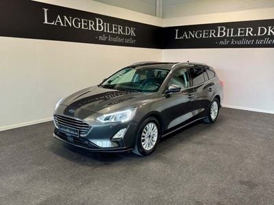 Gråmetal Brugt 2019 Ford Focus Titanium Stationcar | 139.500 kr. (Lidt for dyr)