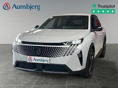 Hvid Ny 2024 Peugeot e-3008 Allure SUV | 284.500 kr. (Fair pris)