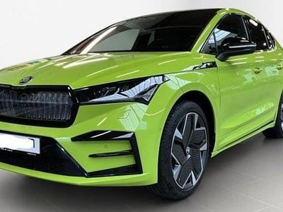 Brugt Skoda Enyaq iV RS 219 kW (299 HK) 2023 Lysgrønmetal SUV