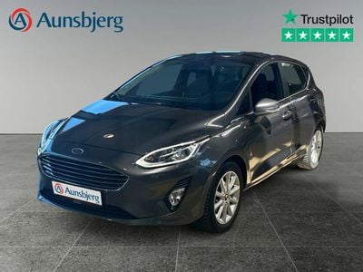 Grå Brugt 2019 Ford Fiesta Titanium Hatchback | 99.900 kr. (Fair pris)