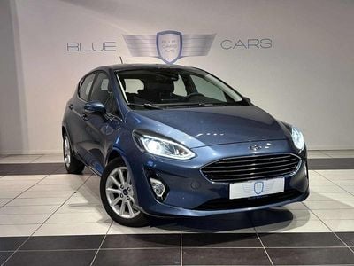 Blå Brugt 2019 Ford Fiesta Titanium Hatchback | 99.900 kr. (God pris)