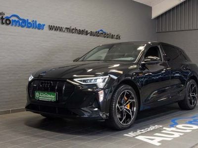 Sortmetal Brugt 2022 Audi e-tron Black Edition SUV | 389.900 kr. (Fair pris)