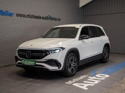 Hvid Brugt 2023 Mercedes EQB250 AMG line SUV | 319.900 kr. (God pris)