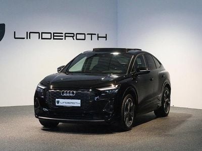Brugt Audi Q4 Sportback e-tron S-Line 150 kW (204 HK) 2023 Sortmetal SUV