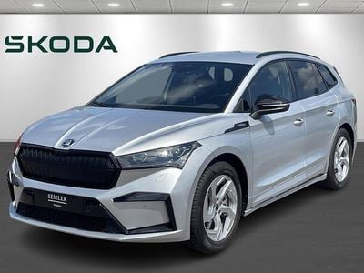 Sølvmetal Brugt 2022 Skoda Enyaq iV SportLine SUV | 279.900 kr. (Fair pris)