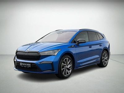 Blåmetal Brugt 2021 Skoda Enyaq iV SportLine SUV | 254.980 kr. (Fair pris)