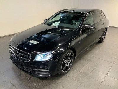 Sort Brugt 2020 Mercedes E300 AMG line Stationcar | 269.900 kr.