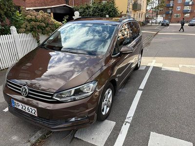 Brun Brugt 2016 VW Touran Comfortline MPV | 149.900 kr. (God pris)