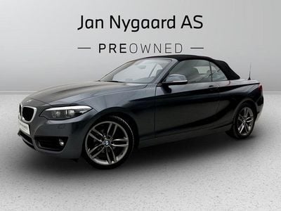 Gråmetal Brugt 2020 BMW 218 Advantage Cabriolet | 299.000 kr.