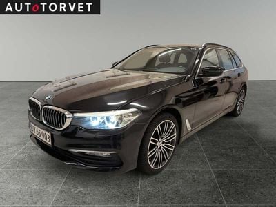 Sort Brugt 2018 BMW 520 Stationcar | 189.700 kr. (Fair pris)