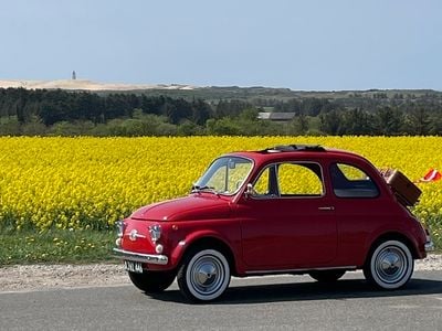 Rød Brugt 1965 Fiat 500 | 84.900 kr.
