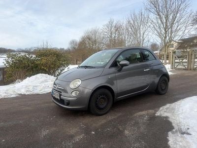 Brugt Fiat 500C Pop 69 HK (50 kW) 2010 Grå Cabriolet