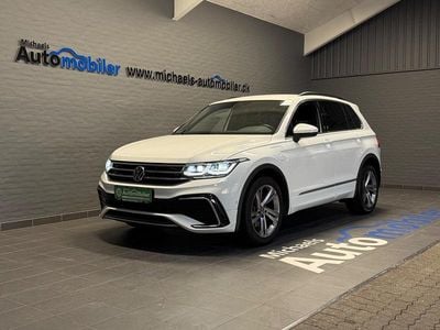 Brugt VW Tiguan R-line 245 HK (180 kW) 2021 Hvid SUV
