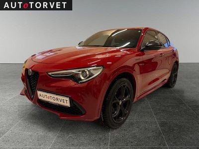 Brugt Alfa Romeo Stelvio Veloce 280 HK (205 kW) 2021 Rød SUV