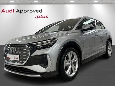 Sølvmetal Brugt 2025 Audi Q4 e-tron S-Line SUV | 394.900 kr. (Fair pris)