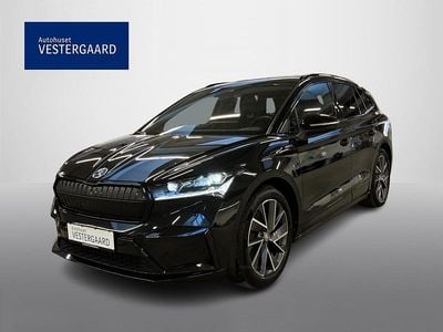 Sort Brugt 2022 Skoda Enyaq iV SportLine SUV | 209.700 kr. (Fair pris)