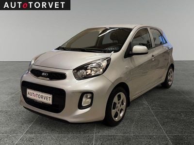 Brugt Kia Picanto Style 69 HK (50 kW) 2015 Sølvmetal Hatchback