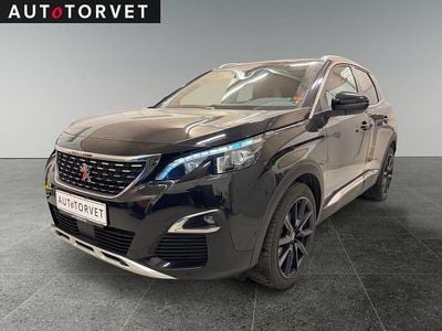 Brugt Peugeot 3008 Allure 130 HK (95 kW) 2018 Sortmetal SUV