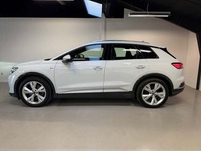 Hvid Brugt 2024 Audi Q4 e-tron S-Line SUV | 399.900 kr.