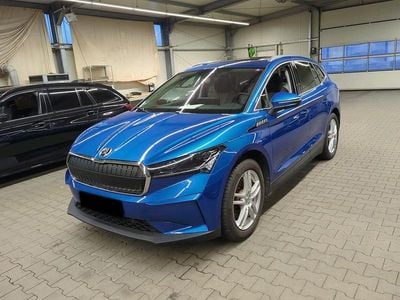 Blåmetal Brugt 2022 Skoda Enyaq iV Lodge SUV | 239.700 kr. (Fair pris)