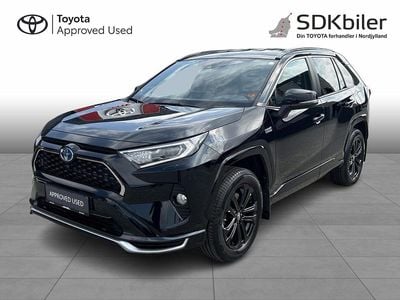 218 attitude black Brugt 2021 Toyota RAV4 Hybrid H3 SUV | 349.900 kr. (God pris)