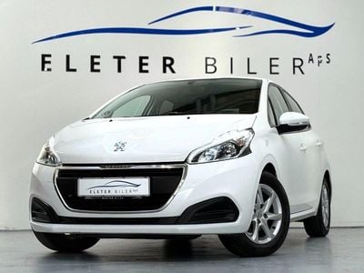 Hvid Brugt 2017 Peugeot 208 Envy Hatchback | 64.900 kr. (Fair pris)
