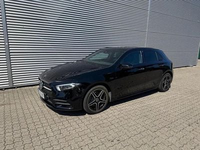 Sort Brugt 2022 Mercedes A250 AMG line | 284.900 kr.